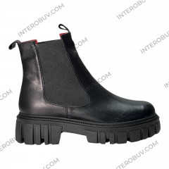 Ботинки Женские кожаные челси LONYS 04 2 кожа байка