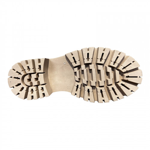 Ботинки Женские кожаные TEMP 457 бежевый