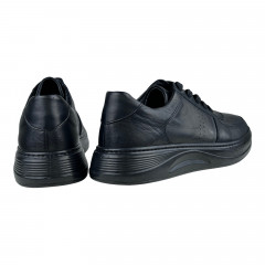Кроссовки Женские кожаные SPRINGER 23093-2 черный