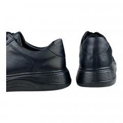 Кроссовки Женские кожаные SPRINGER 23093-2 черный