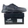 Кроссовки Женские кожаные SPRINGER 23093-2 черный