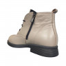 Черевики жіночі шкіряні ATO 1101 04 бежеві байка