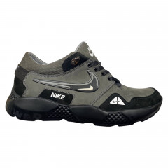 Кроссовки мужские кожаные DENAR N17 46 серые