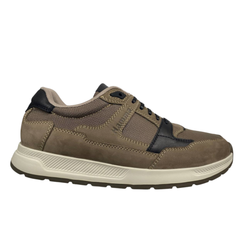 Кросівки чоловічі текстильні HAMMA 20 04 бежеві нубук 