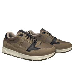 Кросівки чоловічі текстильні HAMMA 20 04 бежеві нубук 