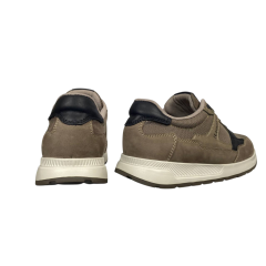 Кросівки чоловічі текстильні HAMMA 20 04 бежеві нубук 