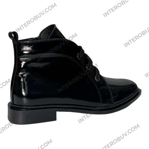 Черевики Жіночі шкіряні LONYS 75 лак байка