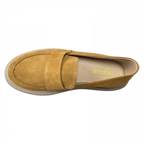 Лофери жіночі замшеві KDSL C617-40 коричневі