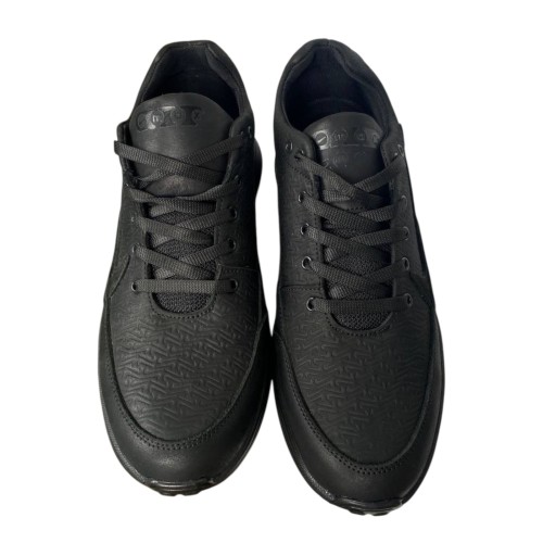 Кросівки чоловічі шкіряні DENAR 22 01 чорні