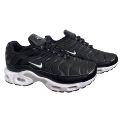 Кроссовки женские текстильные NIKE AIR MAX TN PLUS 1096-6 черные