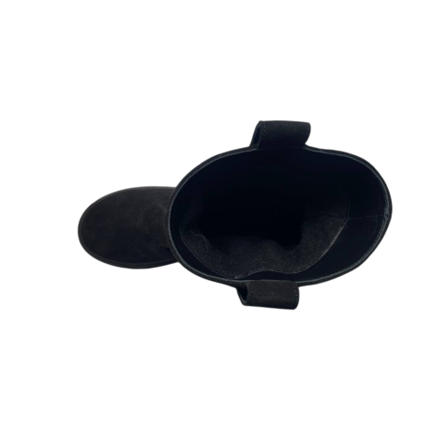 Черевики жіночі замшеві ILONA 842/394 чорні байка