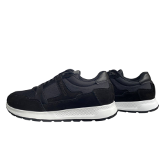 Кросівки чоловічі текстильні HAMMA 20 01 чорні нубук