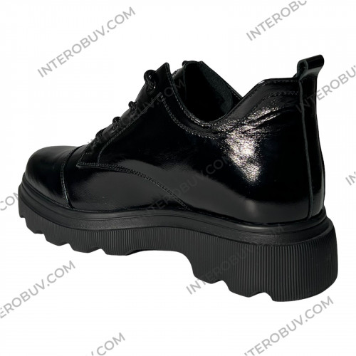 Черевики Жіночі шкіряні Pandora 2103 лак байка