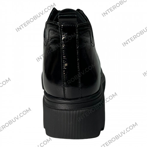 Черевики Жіночі шкіряні Pandora 2103 лак байка