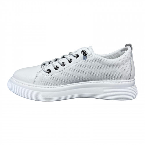 Кросівки Жіночі шкіряні MESHURE 7050 01 чорний