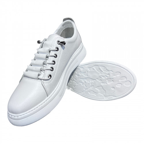 Кросівки Жіночі шкіряні MESHURE 7050 01 чорний