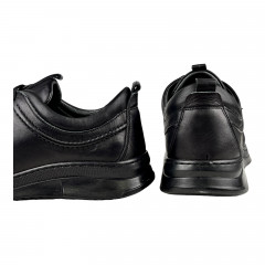 Кросівки Чоловічі шкіряні SPRINGER 2030 SB-410-2 чорний