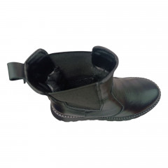 Черевии жіночі шряні ASTRA челсі 36 11 01 чорний хутро