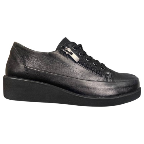 Туфли женские кожаные ATO 6138 01 черные