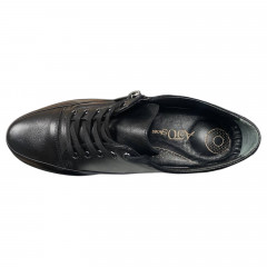 Туфли женские кожаные ATO 6138 01 черные