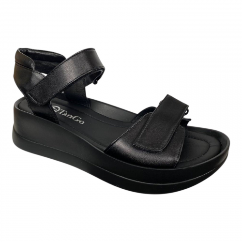 Босоножки Женские кожаные TANGO 389 01 черные 