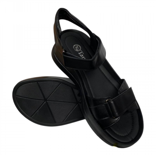 Босоножки Женские кожаные TANGO 389 01 черные 