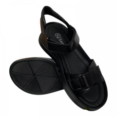 Босоножки Женские кожаные TANGO 389 01 черные 