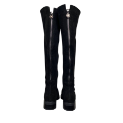 Чоботи жіночі замшеві ANDALINI 2161 01 байка чорні