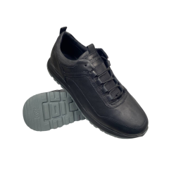 Кросівки чоловічі шкіряні HAMMA 401 01 чорні