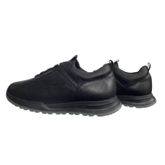 Кросівки чоловічі шкіряні HAMMA 401 01 чорні