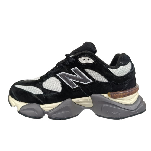 Кросівки жіночі текстильні New Balance 9060-14 чорно-білі