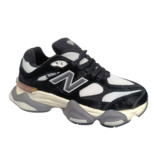 Кросівки жіночі текстильні New Balance 9060-14 чорно-білі