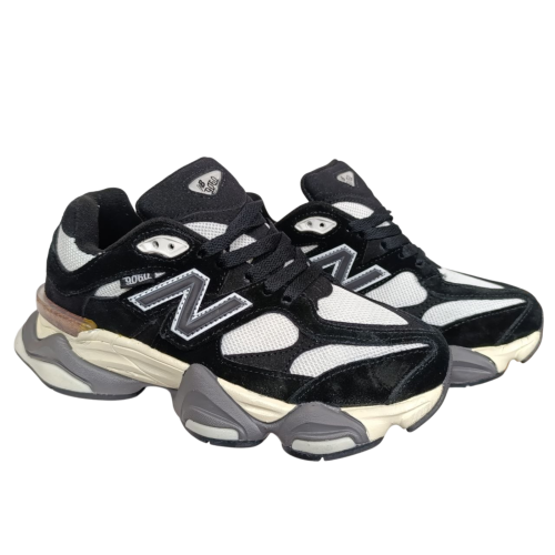 Кросівки жіночі текстильні New Balance 9060-14 чорно-білі