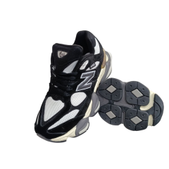 Кросівки жіночі текстильні New Balance 9060-14 чорно-білі