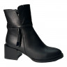 Ботинки Женские кожаные Pandora 5617 черный байка