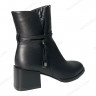 Ботинки Женские кожаные Pandora 5617 черный байка