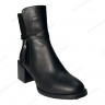 Ботинки Женские кожаные Pandora 5617 черный байка
