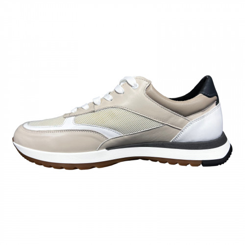 Кроссовки Мужские кожаные CUDDOS 55 бежевый