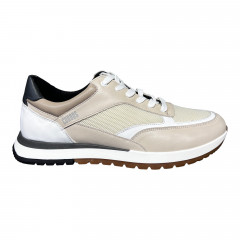 Кроссовки Мужские кожаные CUDDOS 55 бежевый