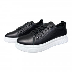 Кроссовки Женские кожаные MESHURE 7050 05 белый