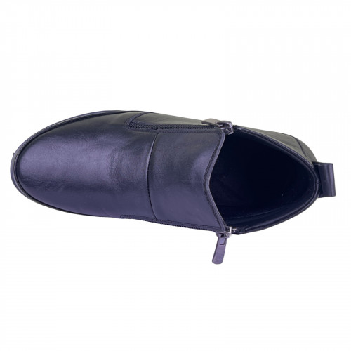 Ботинки Женские кожаные VIOLETA 081 черный