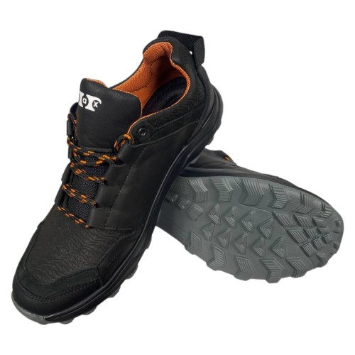 Кроссовки мужские кожаные DENAR N-19 черные