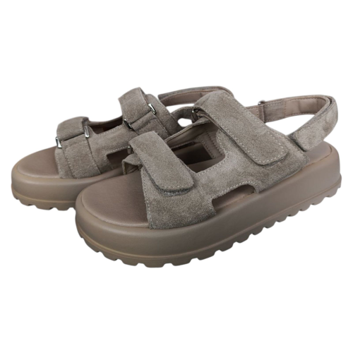 Босоножки Женские замшевые MARCCO PL-2 бежевые