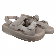 Босоножки Женские замшевые MARCCO PL-2 бежевые