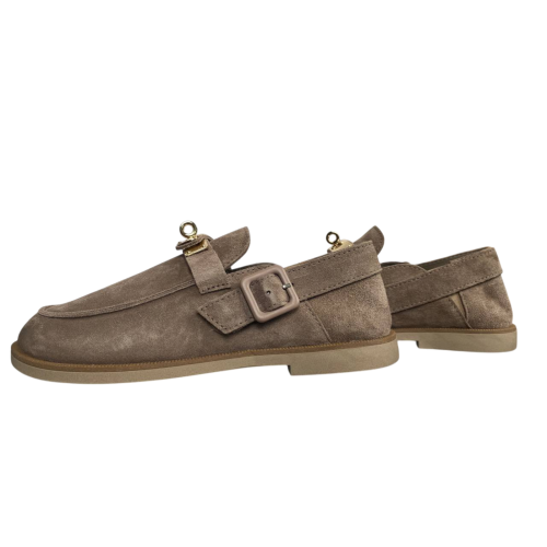 Лоферы женские замшевые MARCCO 1113 04 klogg- HS Shore 