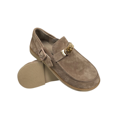 Лоферы женские замшевые MARCCO 1113 04 klogg- HS Shore 