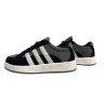 Кеди жіночі замшеві ADIDAS C1045 01/3 чорні+сірі