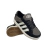 Кеди жіночі замшеві ADIDAS C1045 01/3 чорні+сірі