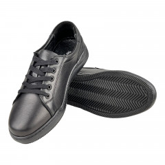 Кеды Женские кожаные SPRINGER 23036-2 черный