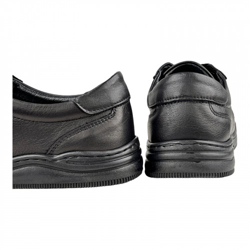 Кеды Женские кожаные SPRINGER 23036-2 черный